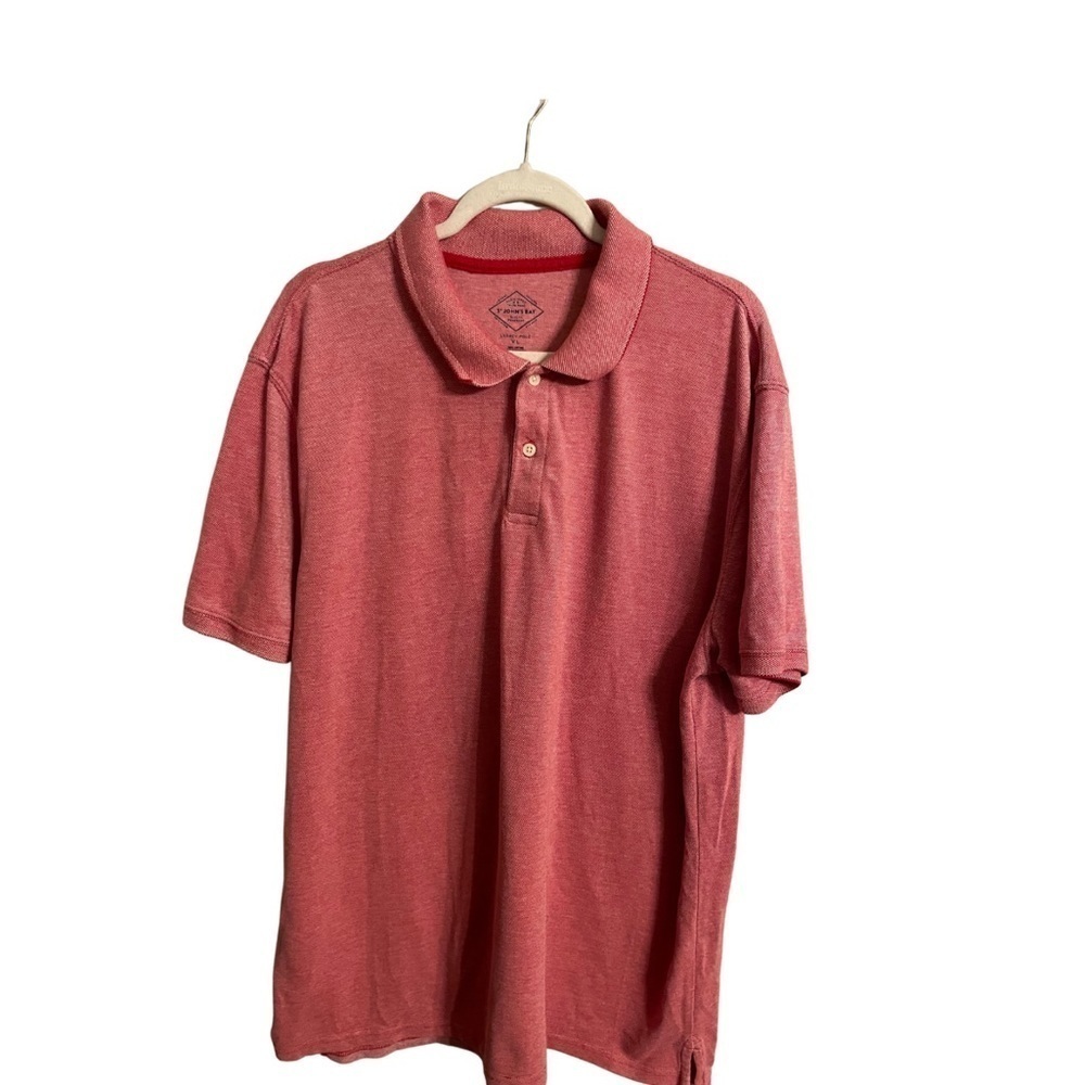 St John’s Bay Men’s Short Sleeve Polo Size XL